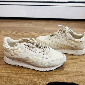 Reebok Beige Athletic Shoes
